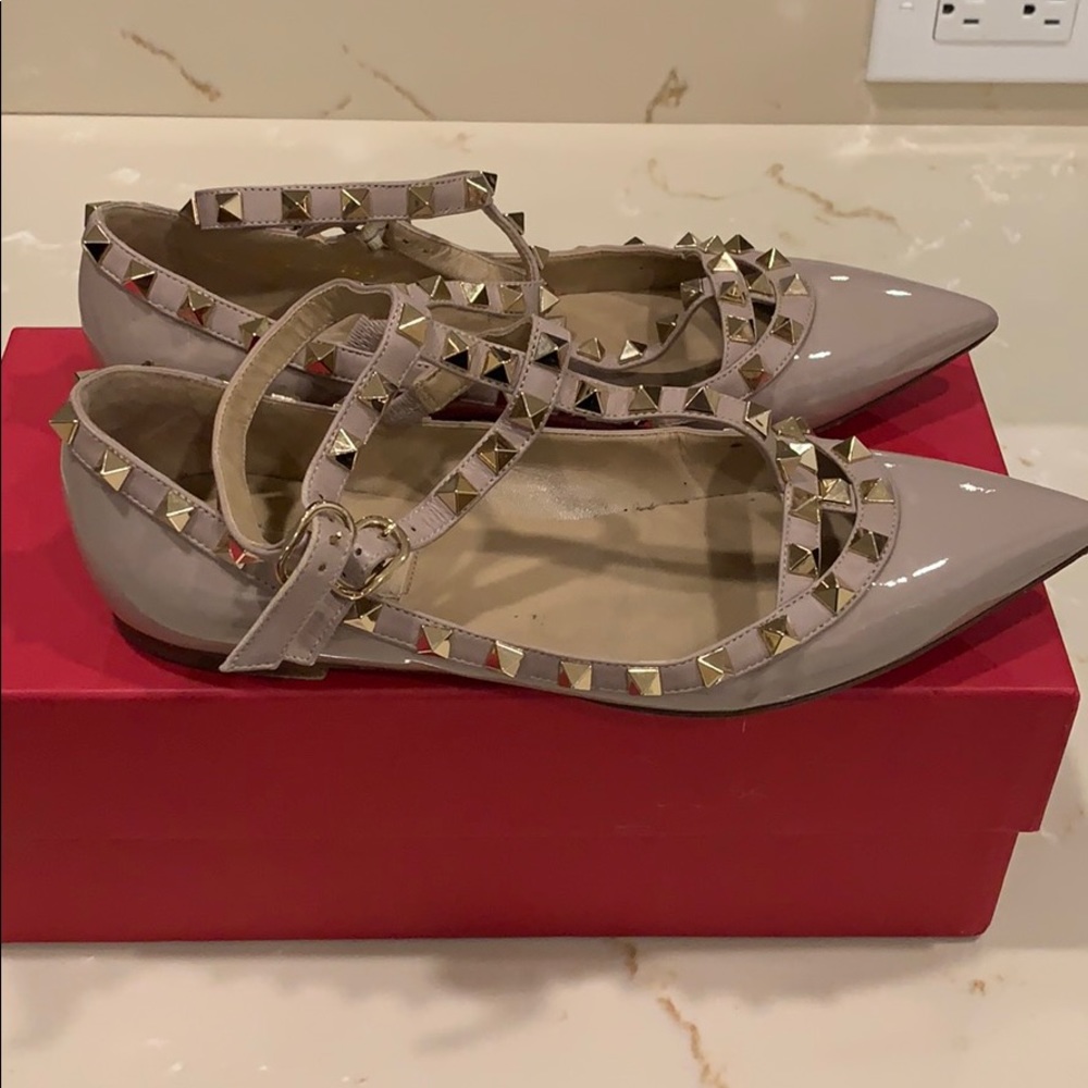 Valentino Rockstud flats - Picture 2 of 7